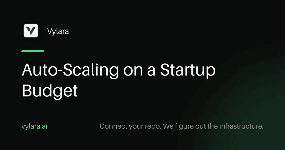 Auto-Scaling on a Startup Budget