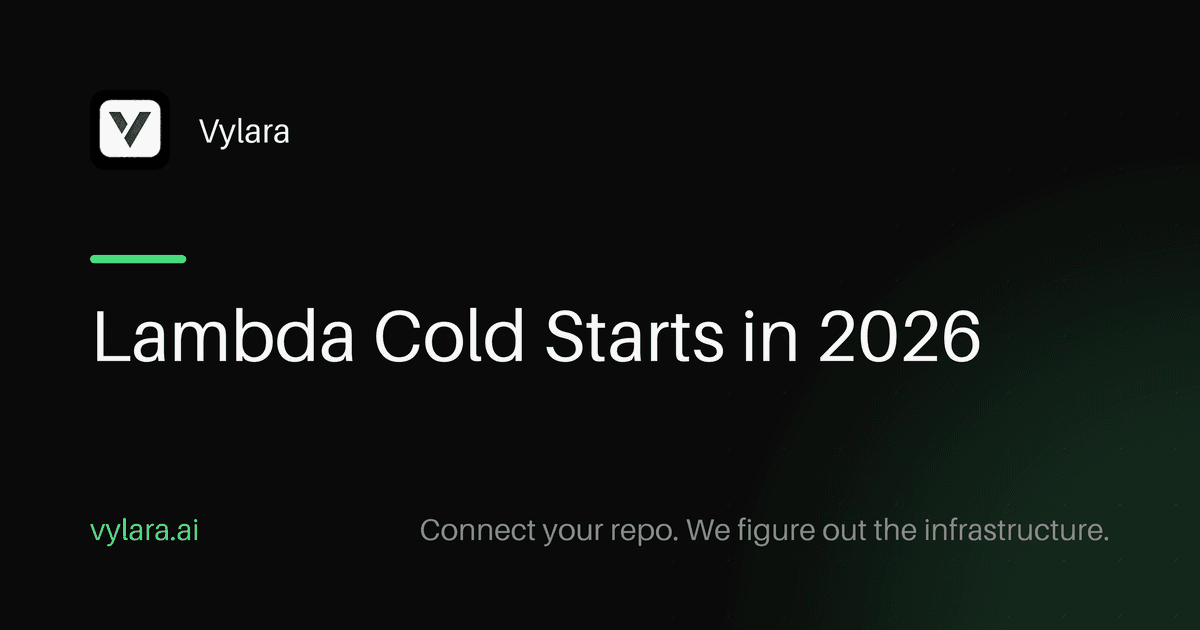 Lambda Cold Starts in 2026