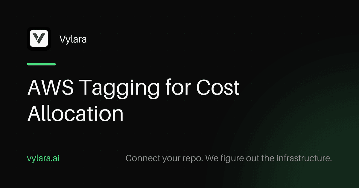 AWS Tagging for Cost Allocation