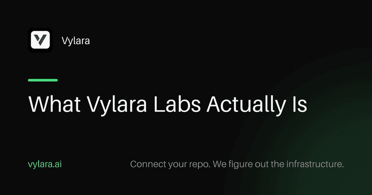 What Vylara Labs Actually Is